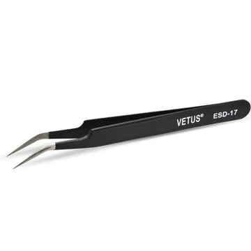 Vetus ESD17 Straight Curve Anti Static Tweezer - Giali Lashes